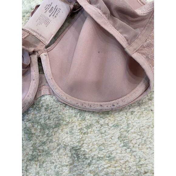 SOMA Size 40D Lightest Lift Perfect Coverage Lace Floral Pattern Underwired Bra - Picture 6 of 6